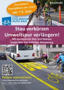 PopUpBikeLane am 13. Juni