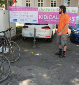 KidicalMass vorm Start am Marktplatz