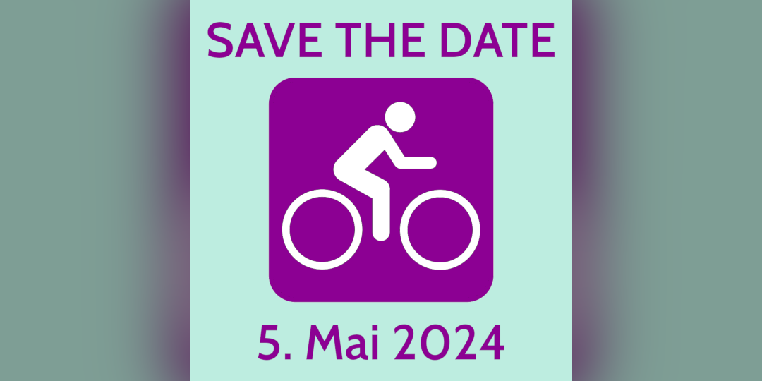 Save the date 5. Mai 2024